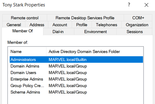 Domain Admin