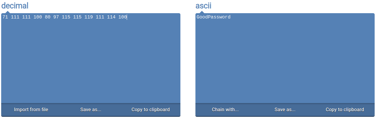 decimal-to-asii